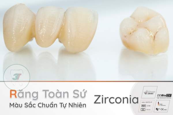 Bảng giá răng sứ zirconia