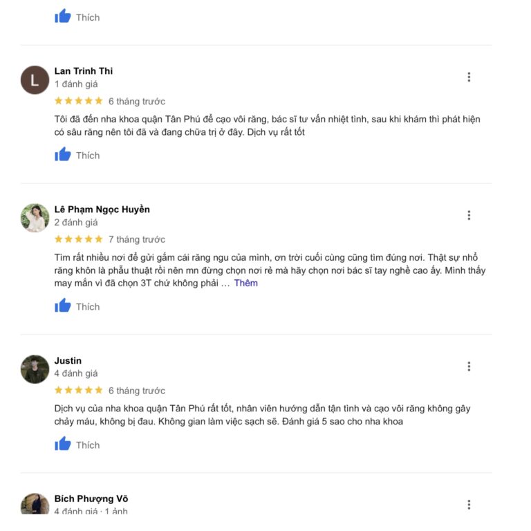 Review của khách hàng trên Google Map_2